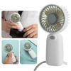 Rechargeable Pocket Fan Lightweight Portable Cooling Device For Office Camping Commuting With Silents Operations
