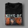 King of Fighters XV Cleansing Fire Kyo Kusanagi T-Shirt Summer 100% Cotton T Shirts For Unisex's Short-Sleeved Streetwear Top Tees