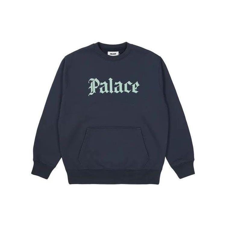 

Темно-синие мужские топы Palace Ye Olde Crew, синие P23CW061