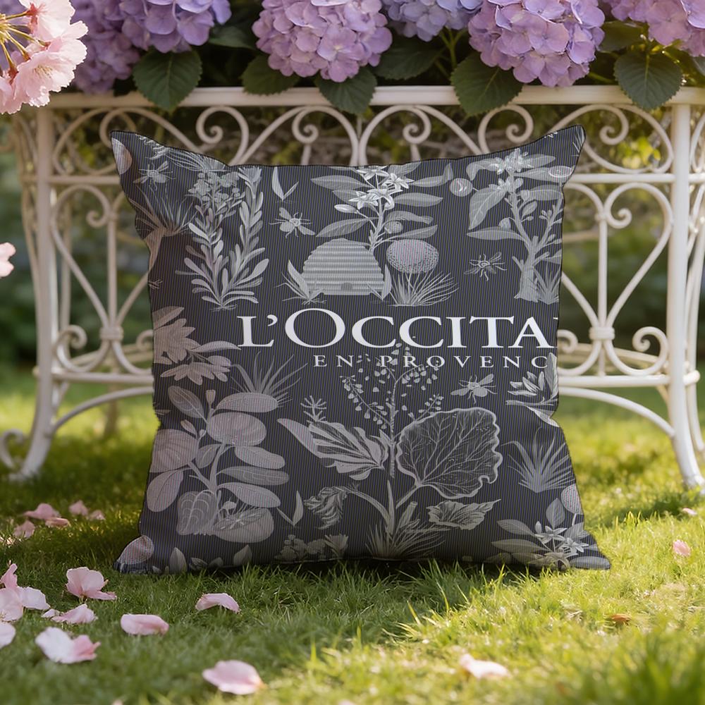 L-L'Occitane Cushion Cover Home & Car Dual-Scene Pillow Cover: Reversible for Premium Comfort