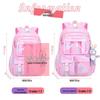 Dreamy Lightweight Backpack for Girls, Grades 1-6: Spine Protection & Load Reduction