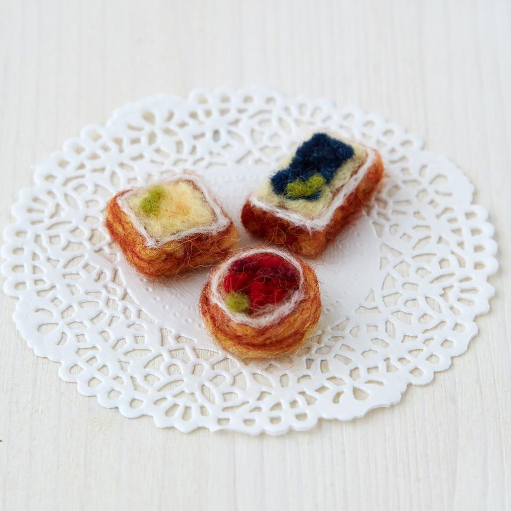 Hamanaka Felt Kit Felt Wool Little Bakery Viennoiserie Set 2 (H441-472)