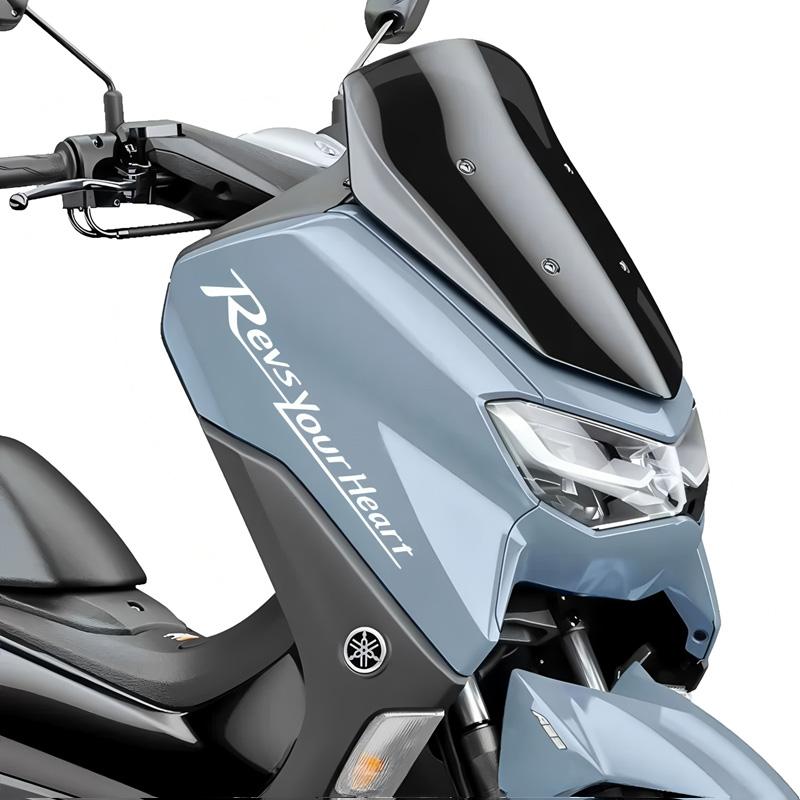 

Подходит для мотоцикла YAMAHA NMAX155 - водонепроницаемые и светоотражающие декоративные наклейки для модификации фар белый