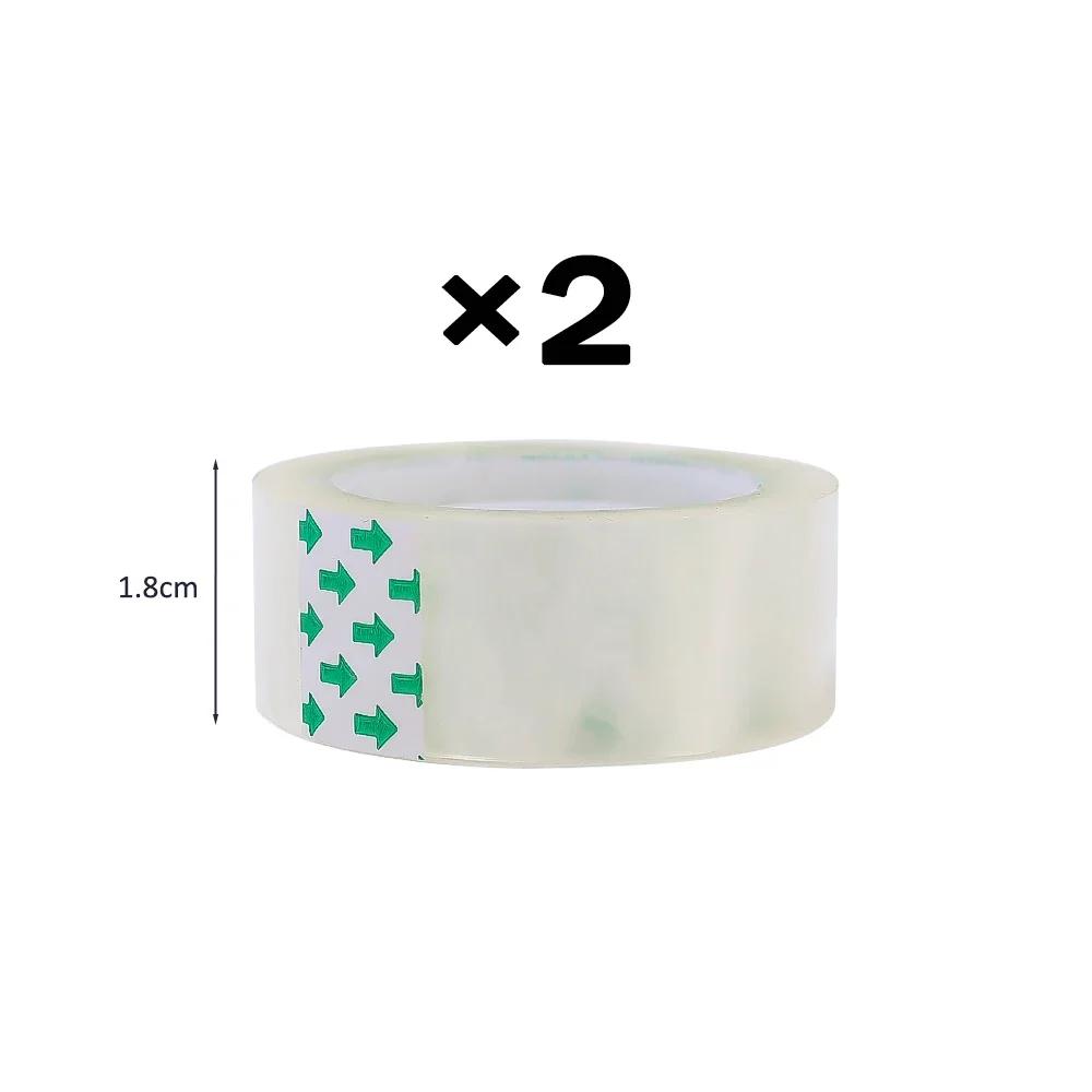 1-10 Rolls See Through Tape Refills Clear Tape Refills for Dispenser Invisible Tapes for Office Home School Supplies 18/12/8mm