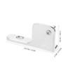 Stainless Steel Commercial Freezer Door Hinge Heavy Duty Refrigerator Hinge for Restaurants Cafes Retail Stores Display Coolers