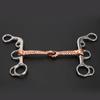 Stainless Steel Horse Snaffle Training Snaffle Bit Equestrian Equipment Supplies