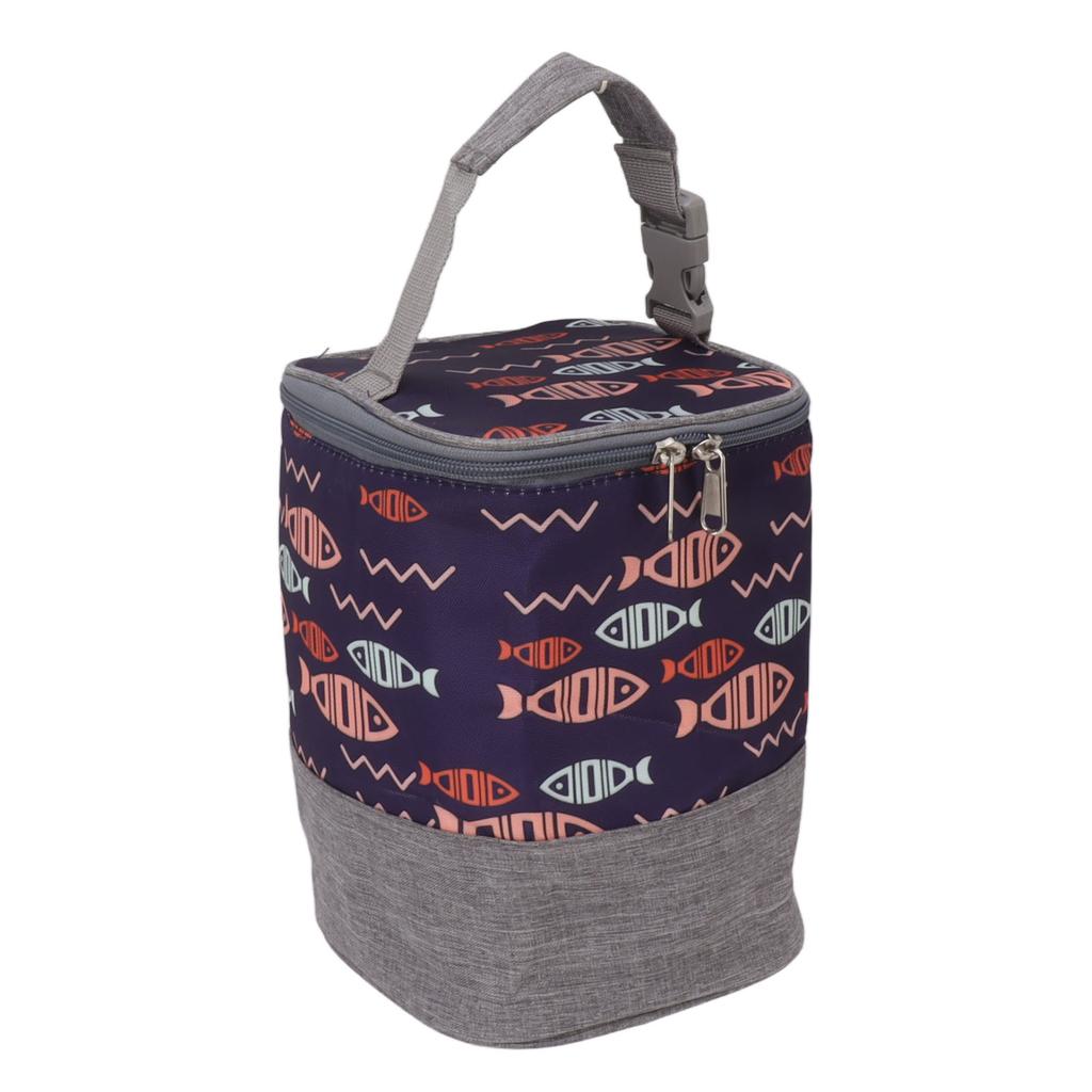 Insulated Baby Bottle Bag Waterproof Portable Breastmilk Warmer Cooler Bag with Handle for Travel 3L