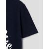 8SECONDS Lettering Short Sleeve Pullover Navy (324751Lybr)