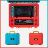 מזוודה לקונסולת משחקים Switch/Lite/OLED קיבולת גדולה מגן נשיאה אחסון עמיד בפני פיצוץ תיקי נשיאה לנסיעות