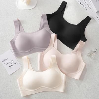 European & American Seamless Lift Wire-Free Bra - Anti-Sag & Supportive Design for Women