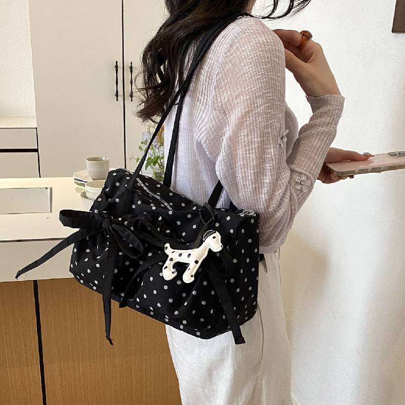 Style Synthetic Leather Bag With Print For Daily Use Women Shoulder Handbag