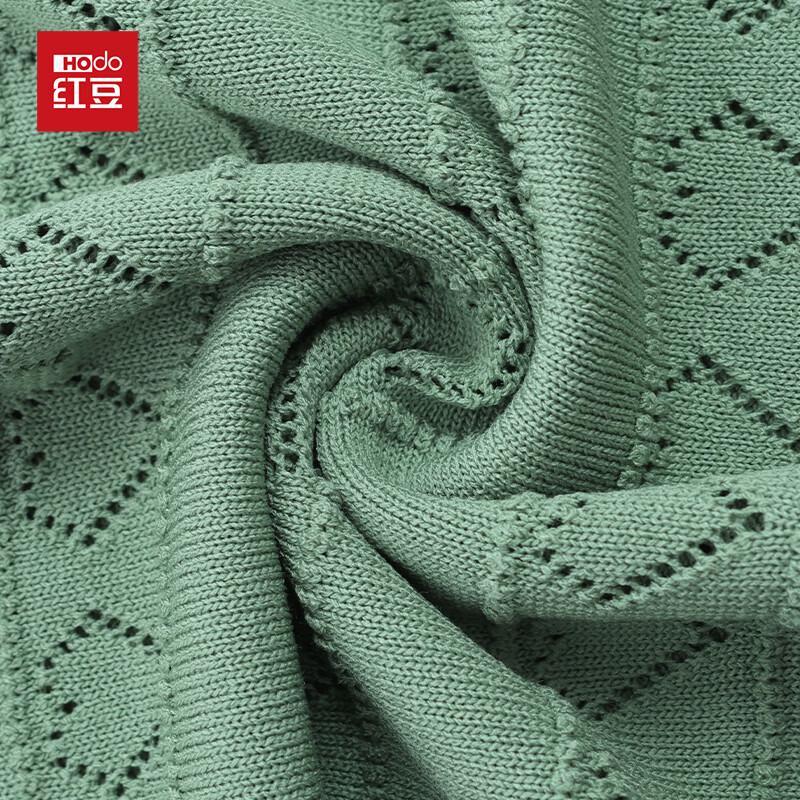 Women's Ice Silk Knit Short Sleeve Top
