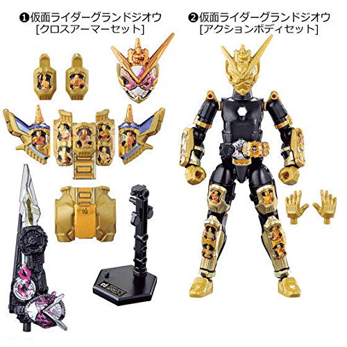

Shodo Kamen Rider Zi-O RIDE10 [Kamen Rider Grand Zi-O (Cross Armor Set, Action Body Set)] Bandai Candy Toy