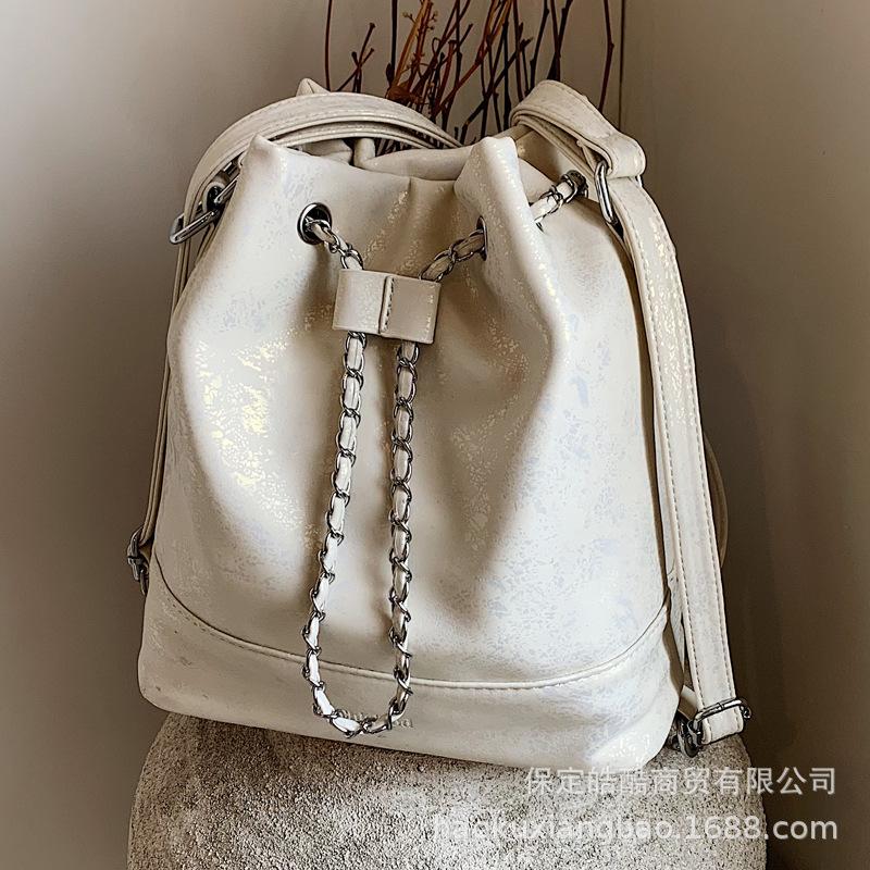 Casual Versatile Travel Backpack Women's 2025 New Fashion School Bag College Student Campus Large Capacity Lightweight Backpack