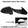 Side Mirror Cover Caps for Volkswagen Golf 6 GTI 7 MK7 R for MK6 Scirocco (Carbon Look) Passat B7 B8 Polo 6R 6C MK5 PLUS