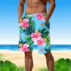 Personality Hawaii Summer Beach Shorts Men Casual Tropics Board Shorts 3D Printed Swimsuit Homme Fashion Holiday Surf Swim Trunk
