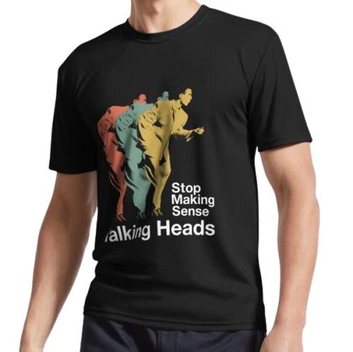 

New Talking Vintage Heads Stop Making Sense Logo T-Shirt Funny Size S to 5XL L