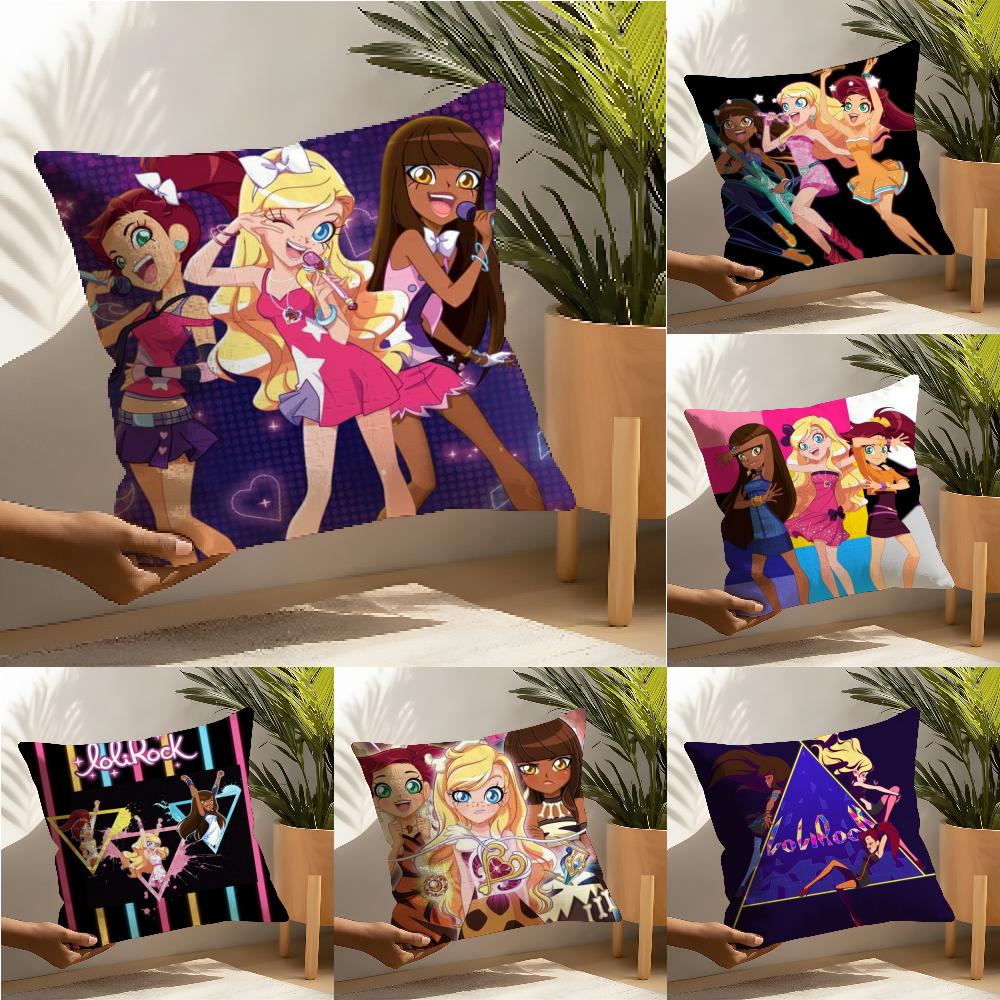 Pop Rock Girl Group Pillow Case Home Living Room Decoration Linen Pillow Cases Cushion Cover