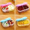 1/4 Stück Luftdichte Frischhaltebox mit Deckel Tragbarer Lebensmittelaufbewahrungsbehälter Kühlschrank-Organizer für Outdoor-Picknick Küchenzubehör