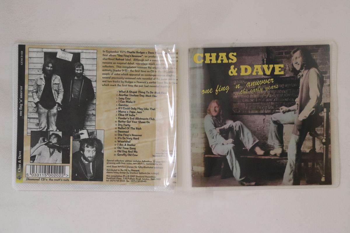 

CD CHAS DAVE One Fingnanuvver GEMCD020 DIAMOND RECORD 1997 UK Rock Used