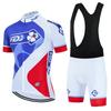 FDJ Cycling Suit Set Bicycle Short-sleeved Shorts Men Women Mountain Road Clothes Team Edition