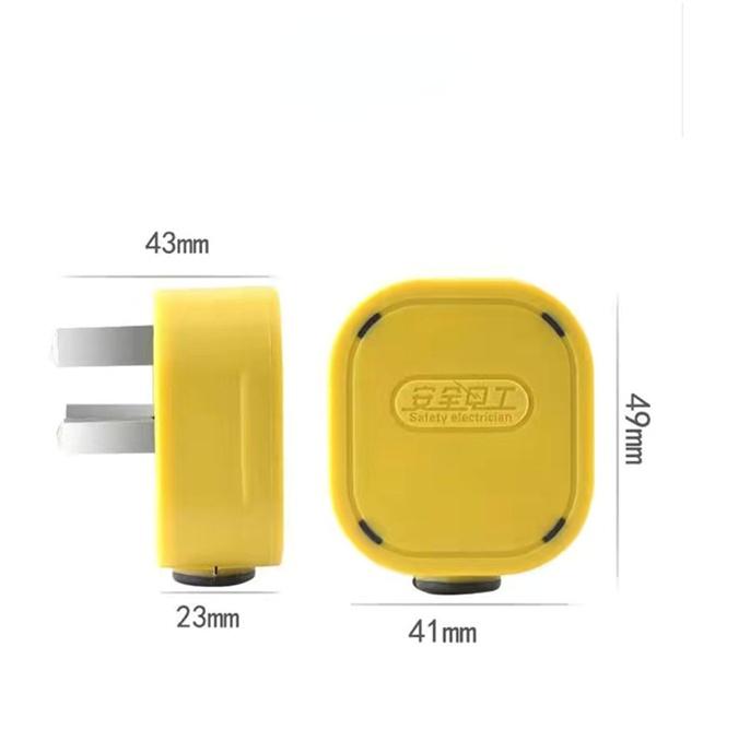 Solid Copper High-Power Plug Three-Pole Fixed Rotating Household Plug 10A/16A Power Cord Connector Three-Prong Plug