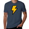 Cartoon Lightning Bolt T-Shirt Mechanic Work Tee Shirt