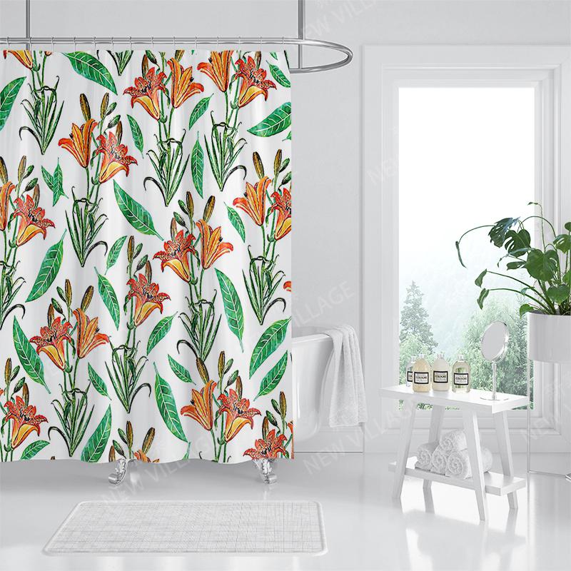 Waterproof Fabric Shower Curtains Bathroom Curtain Accessories Bath Curtain for Shower 180x200cm 240*200 Anime Boho Decoration