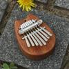Gifts Music Boxs 8 Kesy Mini Wooden Kalimba Finger Thumb Piano Gift Musical Intruments Totoro Mini Color Bar Homes Accessories