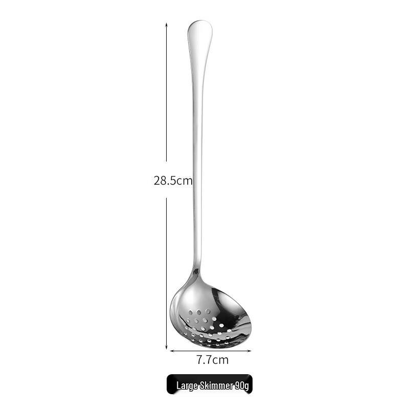 Thick 304 Stainless Steel Hot Pot Strainer Spoon