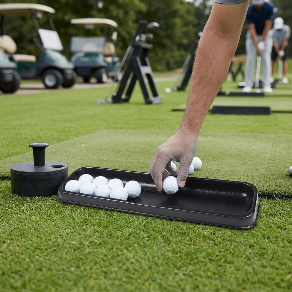 Golf Ball Tray Impact-Resistant for Backyard Practice