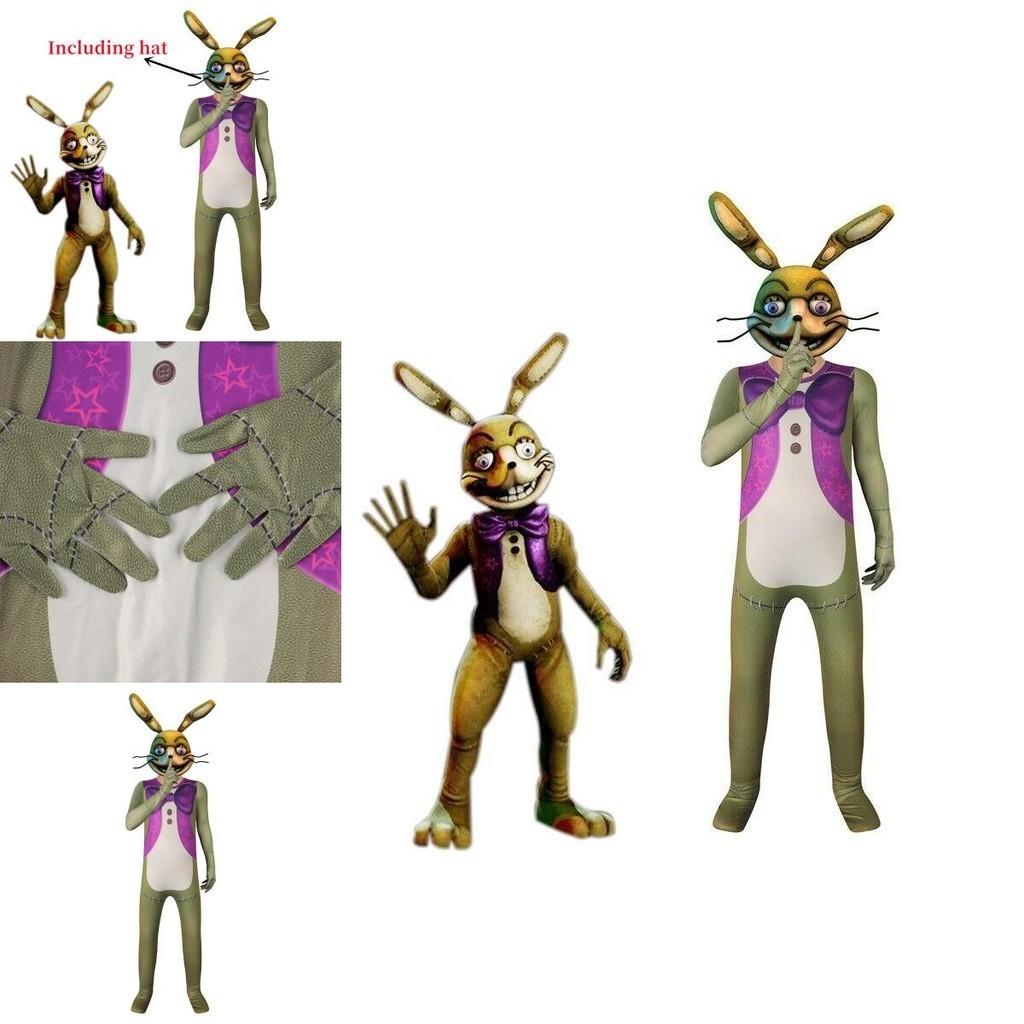 Five Nights At Freddy's Halloween Costume Intero Cosplay per Bambini