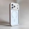 Funda Matte Clear For  Magnetic Phone Case For For Iphone 17Promax Pro 16 1 14 Plus13 12 11 Heat Dissipation Frame Cover