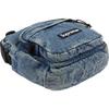 Supreme Denim Shoulder Bag Washed Indigo
