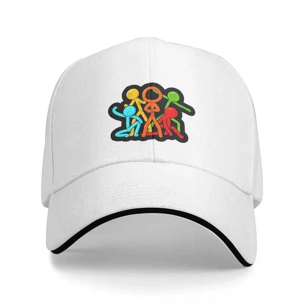 Alan Becker Cap Fashion Casual Baseball Caps Adjustable Hat Hip Hop Summer Unisex Baseball Hats Customizable Polychromatic