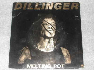 7inch Record DILLINGER  Melting Pot  AMS8133 AM Records 1981 UK Reggae Ska  Dub Used
