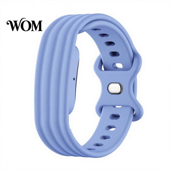 Water Resistant Watch Band Silicone for Google Fitbit Air, Sweat Replacement Sport Band, Adjustable Fitness Tracker Strap