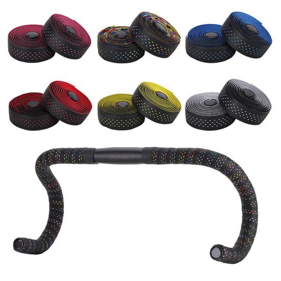 Cycling Handlebar Grip Tape Wear Resistant Shockproof Universal Simple Installation Non-Slip Self-Adhesive Bicycle Handlebar Tape
