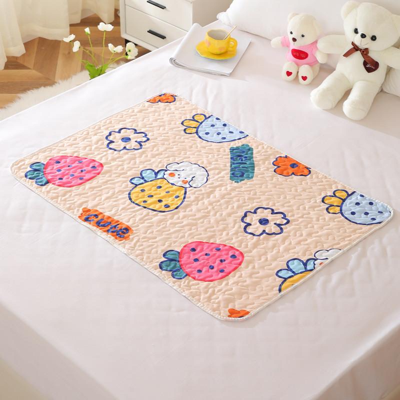 Sheep Bear Strawberry Rabbit Dog Pattern Physiological Pad Washable Mattress