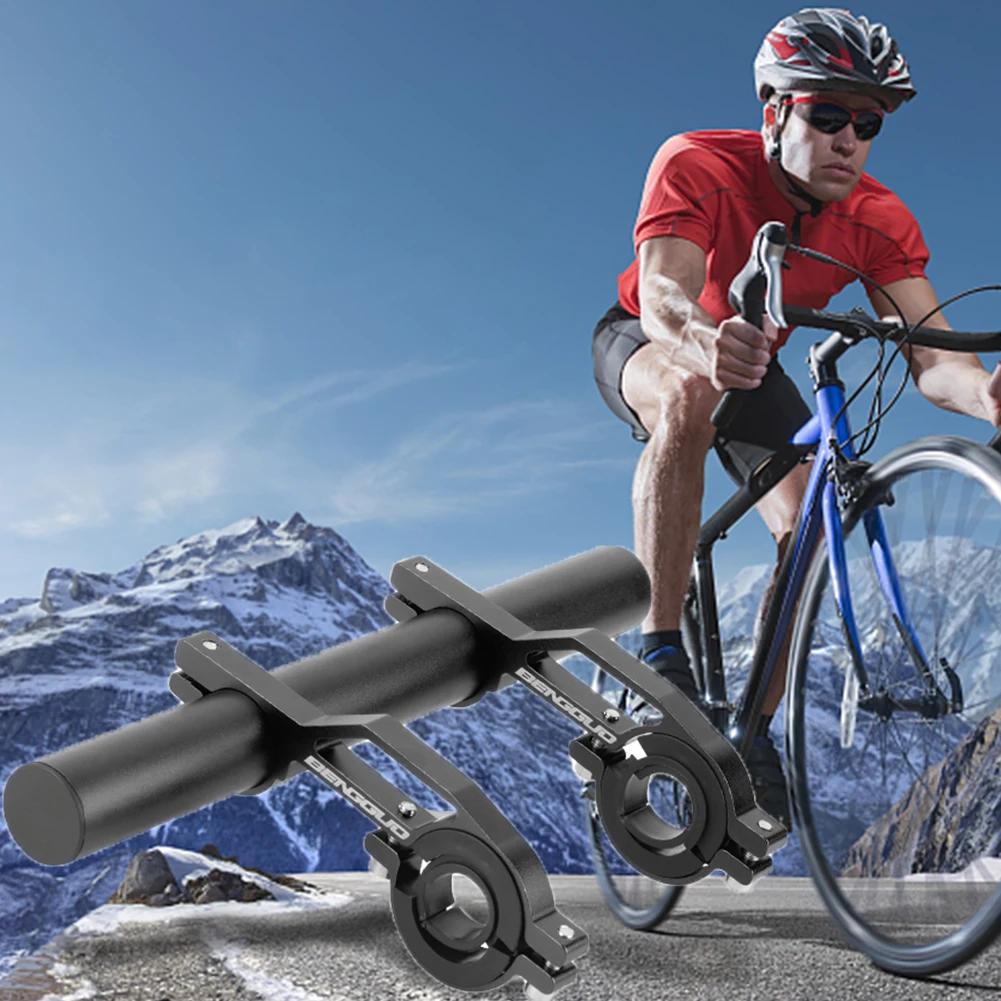 10/20 Cm Bike Handlebar Extender Extension Light Lamp Computer Phone Mount Bracket Lightweight Aluminum Alloy Easy TO Install