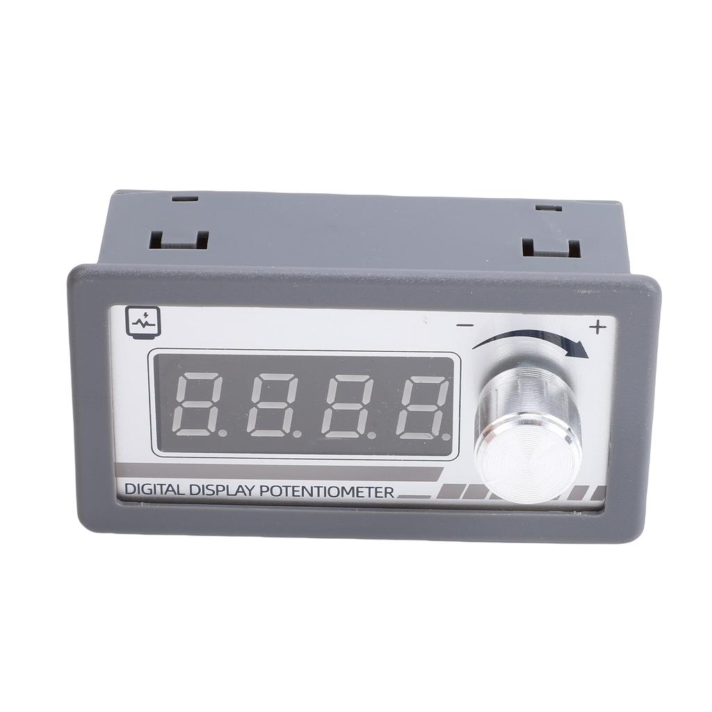 DC Digital Display Potentiometer, Programmable Variable Resistor with 4 Digit Screen for Speed Controller PLC Inverter