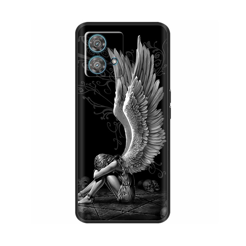 For Moto Edge 40 Neo Case Shockproof Shell Soft Silicone TPU Back Cover For Motorola Moto Edge40 Edge 40 Neo 5G Phone Cases Etui