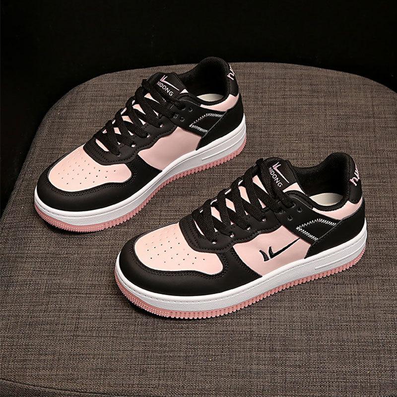 Thick Baseplate Shoes Women's Versatile and Light Casual Shoes Children's Spring 2025 New School Style Temperament Sports Shoes Women