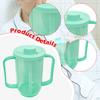 Elderly Sippy Cup Drinking Clear Scale Portable, Premium, 350ml, Professional with Lid 2
