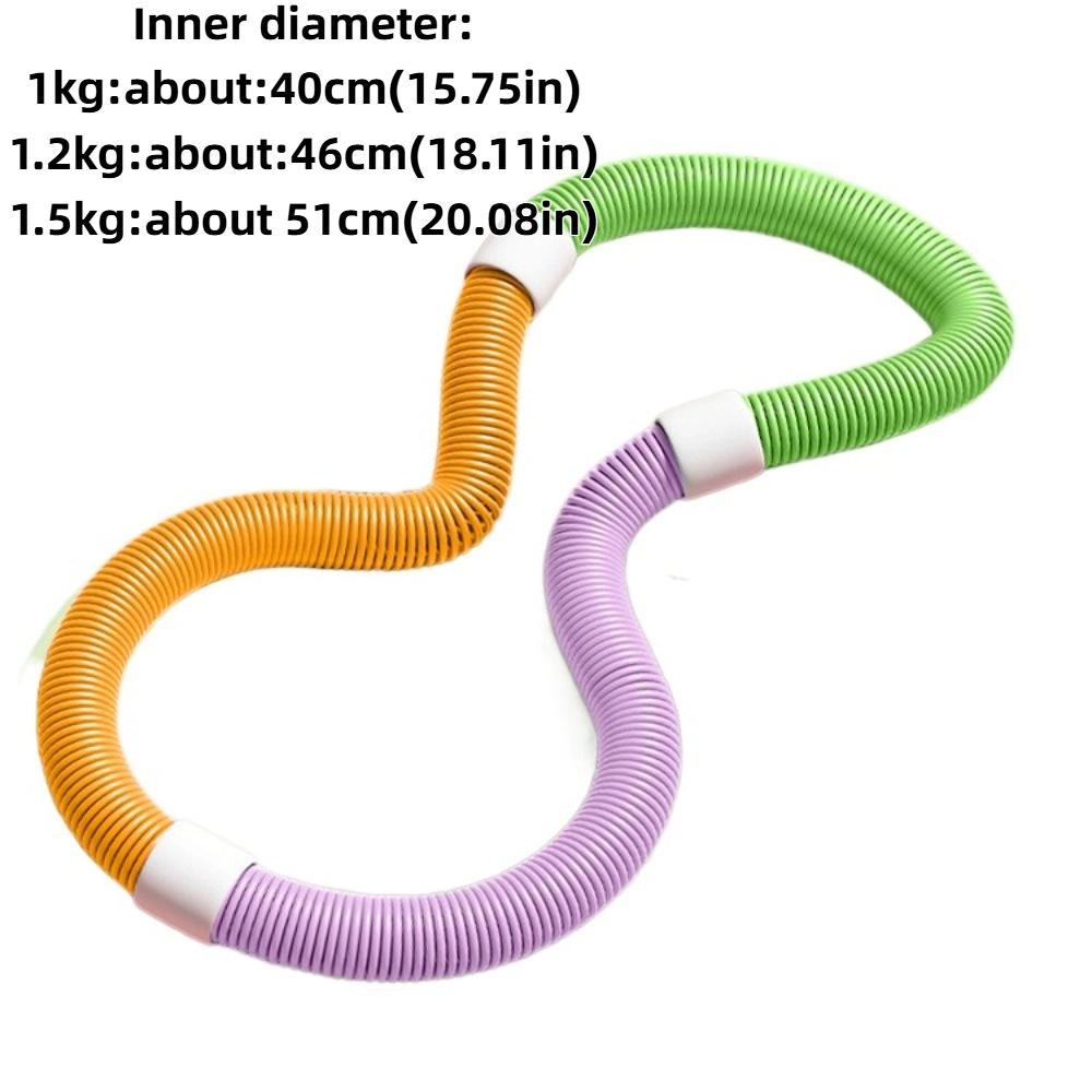 Soft Spring Weight Loss Circle Slient Weighted Exercise Hoops  Body Shaping