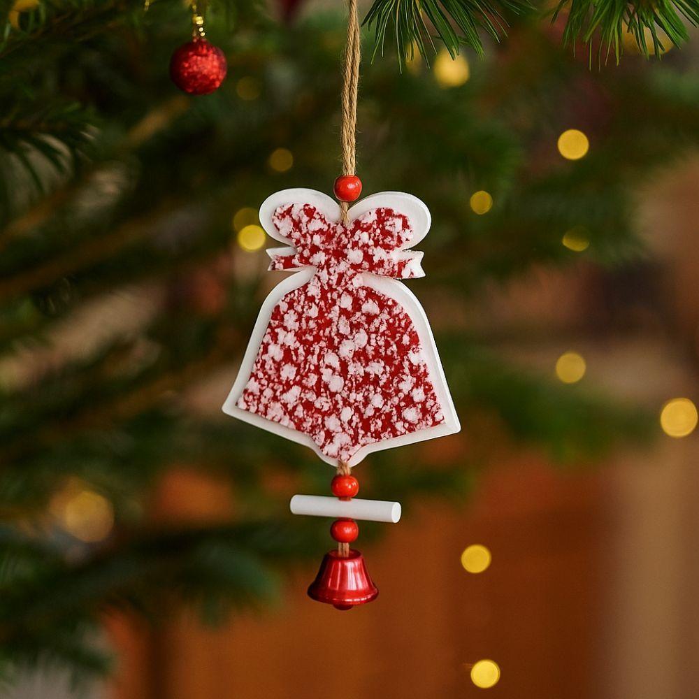 Wood Xmas Tree Star Ornaments Decorative Christmas Hanging Pendants  Outdoor Decor