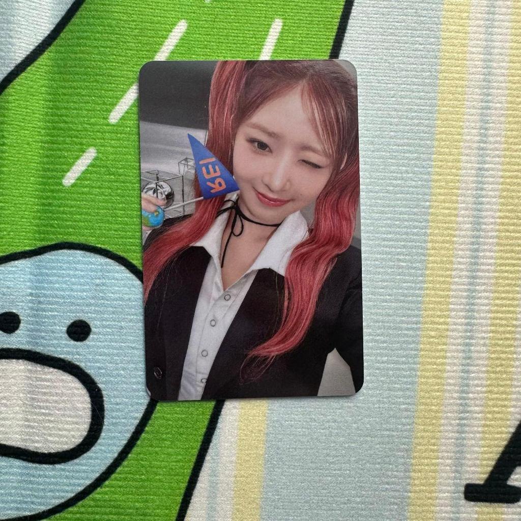 [USED] IVE 2nd Period 1st Day DIVE FC Bonus Trading Card Rei