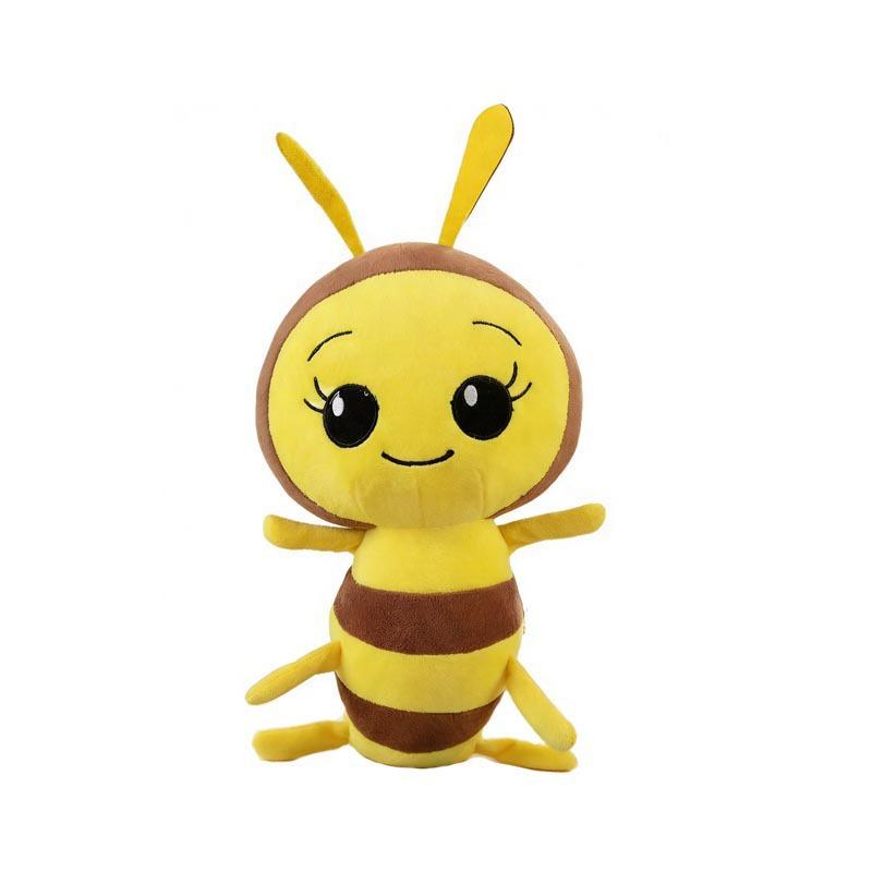 30cm Kleine Biene Gelbes Plüschtier Weiches Kuscheltier Für Kinder Süßes Geschenk Für Geburtstag Weihnachten Halloween Kinder