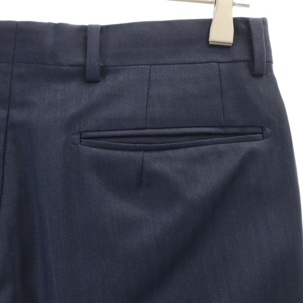 EDIFICE made in Japan suit Setup 44 Navy Men's Used