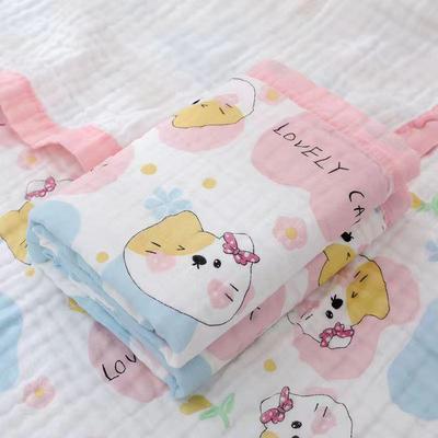 Couverture en gaze de coton pur à 6 couches: Couverture ultra-douce pour nouveau-né et serviette de bain pour tout-petit